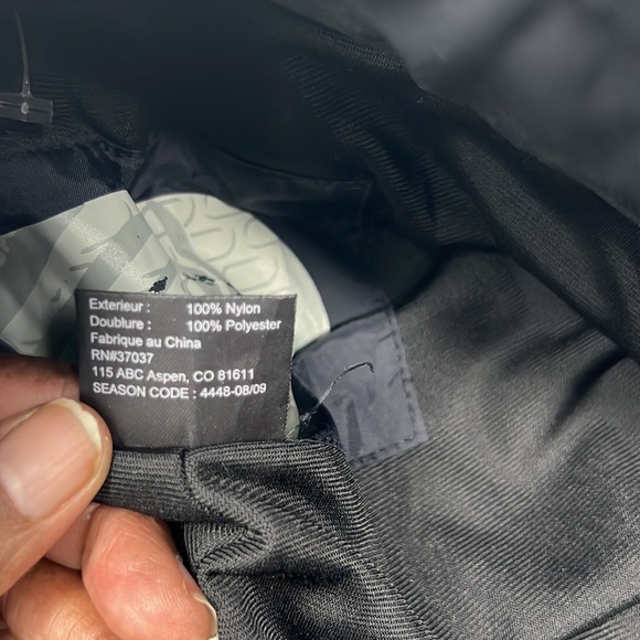 OBERMEYER Mens Traverse Ski Pants Black Size Medium - Picture 8 of 13